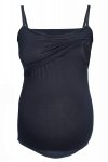 MijaCulture - Comfortable 2 in1 Maternity and Nursing Shirt Sleeveless top 4029/M46 Black