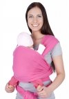MijaCulture - baby wrap 4011 / M28 pink
