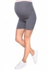 MijaCulture comfortable casual maternity short leggings shorts 1053 Grey
