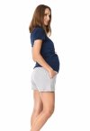 MijaCulture maternity shorts Eva M016 melange