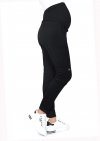 MijaCulture Wygodne spodnie dresowe ciążowe ZOE M002 czarny4