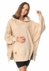 MijaCulture - 3 w 1 bluza Oversize ciążowa i do karmienia z rozcieciami „Victoria” M015 bez