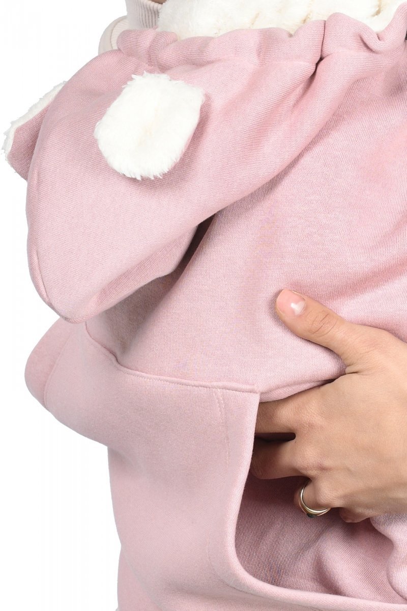 MijaCulture Maternity Soft Warm Baby Universal Carrier Cover 4129 pink
