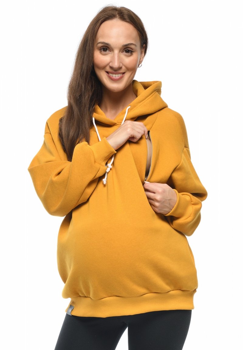 MijaCulture hoodie for pregnant women and breastfeedinf &quot;Molly&quot; masturd