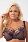 GORSENIA BIUSTONOSZ MIĘKKI PARADISE K496 GRANATOWY
