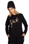 Moe M709 Czapka beanie z haftem MOE GIRL - czarna