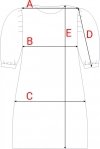 BeWear B291 Sukienka z bufiastymi rękawami - waniliowa