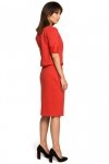 BeWear B056 sukienka czerwona