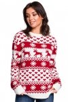 Be Knit BK039 Sweter z motywem świątecznym - model 2
