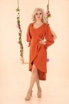 Merribel Mallani Brick Red D51 sukienka