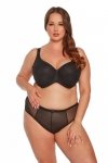 GAIA BIUSTONOSZ SEMI-SOFT SONIA MAXI BSM 1058 CZARNY