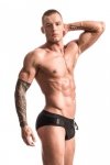 Alpha Male Kąpielówki Aero Black (kieszonka Push-up)