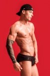 Alpha Male Kąpielówki Aero Black (kieszonka Push-up)