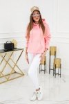 Vittoria Ventini Bluza z kapturem Noemi WJ8890 Flamingo