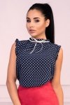 Merribel Bluzka Armin Dark Blue