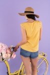 Merribel Bluzka Arase Mustard