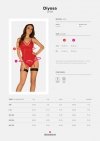 Obsessive Gorset Diyosa + stringi GRATIS! Red