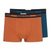 Henderson Bokserki Jag 42252-MLC 2-Pack Rudo-Niebieski