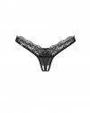 Obsessive Stringi Arrowel Black otwarte