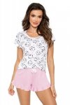 Donna Piżama Sheep Short Różowa