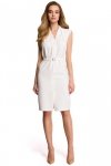 Stylove S102 Sukienka szmizjerka - ecru - WYSYŁKA 24H