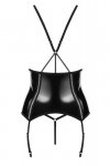Obsessive Stormea corset bielizna gorset długi