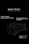 Atlantic MP-1569/03 Magic Pocket bielizna majtki slipy