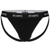 Atlantic Slipy otwarte jockstrap 1571 czarne