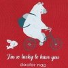 Doctornap Piżama PDU 5264 czerwona