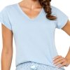 Donna Piżama damska Sky short niebieska