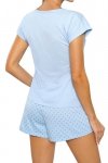 Donna Piżama damska Sky short niebieska