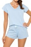 Donna Piżama damska Sky short niebieska
