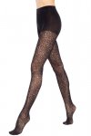 Gatta Rajstopy Floral 04 30den czarne plus