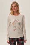 Esotiq-Henderson Piżama Florencia 41902 beżowa