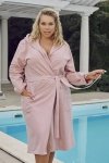 Italian Fashion Szlafrok Karina pudrowy róż