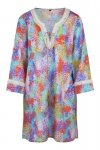LingaDore Kimono 7207P-1 coral leopard print