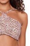 LingaDore Biustonosz kąpielowy 7206BB zebra print