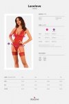 Obsessive Gorset Lacelove czerwony