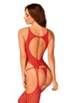 Obsessive Bodystocking N122 czerwone