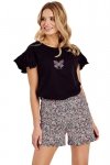Taro Piżama Laurel 3096 01 czarna