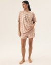 Piżama Henderson Ladies 42647 Nubes kr/r S-2XL