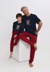 Piżama Sensis Matt kr/r Christmas M-XL