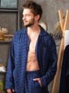 Piżama Key MNS 457 B24 Flanela dł/r 3XL męska rozpinana