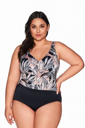 AVA SWIMWEAR STRÓJ KĄPIELOWY JEDNOCZĘŚCIOWY SKJ 61 LATTE