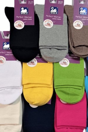 WOLA Skarpetki wzorzyste damskie PERFECT WOMAN W84.01P