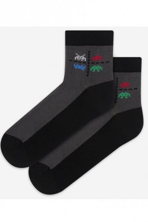 GATTA Skarpetki cienkie kolor 11-15 lat chłop. 244.N59