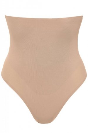 Gorteks Maria/S stringi wysokie modelujące beżowe
