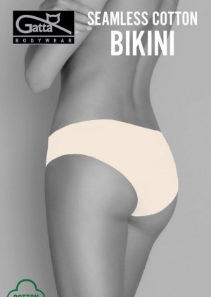 Gatta FIGI GATTA SEAMLESS COTTON BIKINI L NUDE