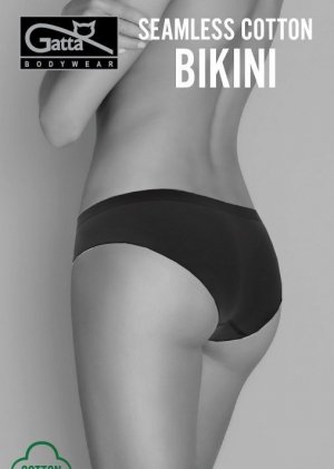 Gatta FIGI GATTA SEAMLESS COTTON BIKINI BLACK