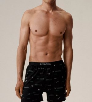 Atlantic BOKSERKI ATLANTIC 2MBX-084 JZ25 CZARNY